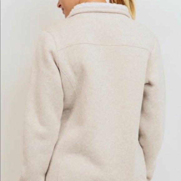 Women’s Sherpa Full Zip Jacket - Picture 4 of 7